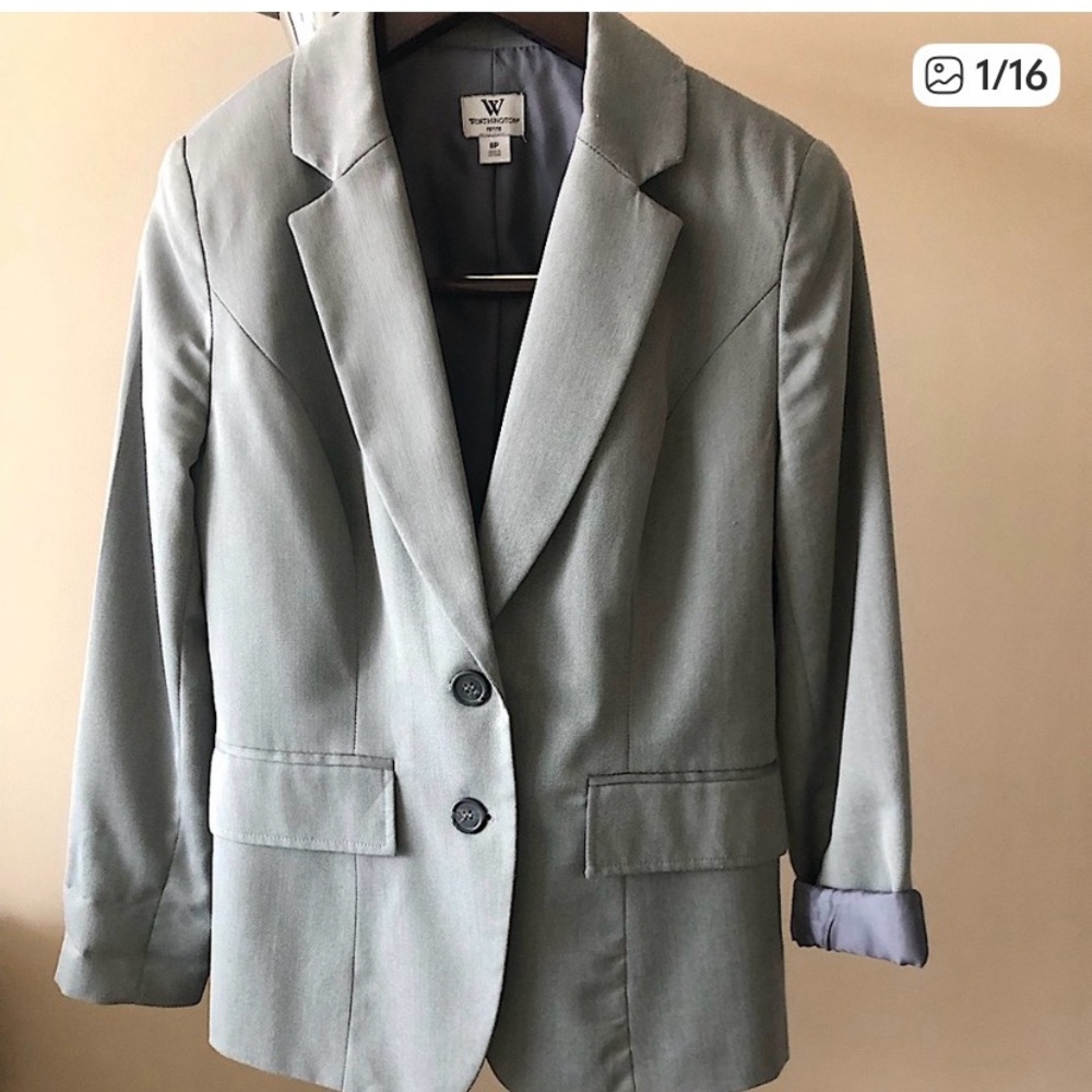 🩶🤍 Women, Worthington Gray Blazer 🩶🤍